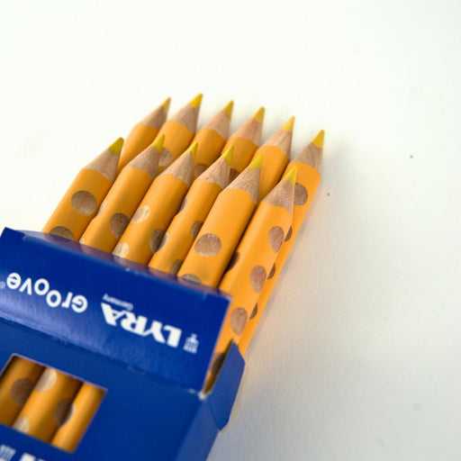 LYRA Groove Coloured Pencils - Single Colour box of 12