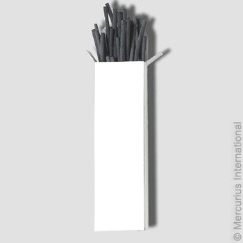 20575004 Natural Willow Charcoal 3-4mm 50 sticks
