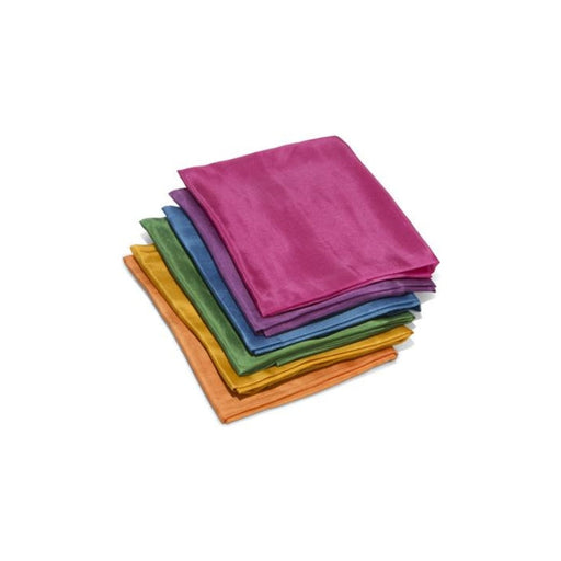 35348504 Filges Plant Dyed Silk - Bold Colours Play Silk Set of 6 Silks