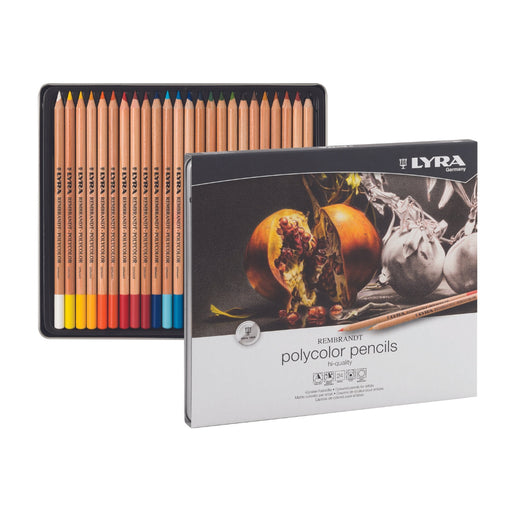 20536024 Lyra Rembrandt Polycolor Assorted Tin