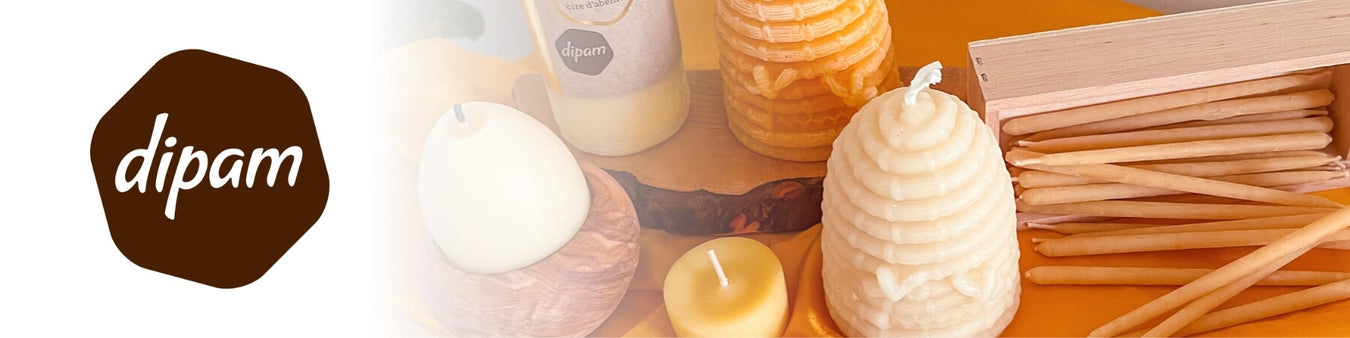 Dipam Beeswax Candles from Mercurius Australia