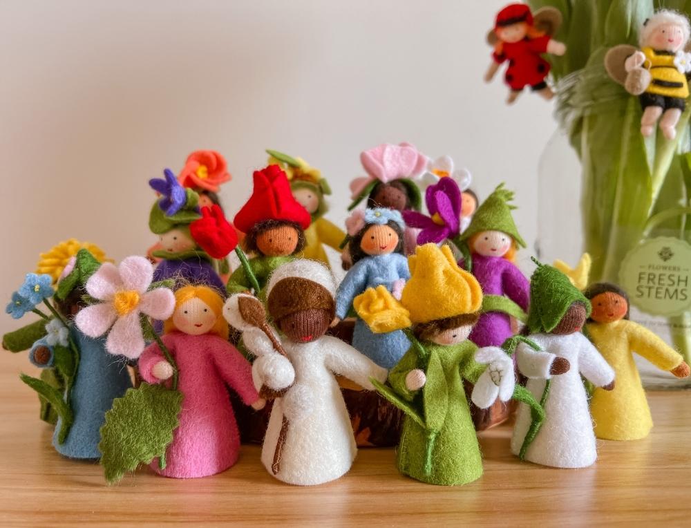 Wooden & Felt Fairies & Figures from Mercurius Australia