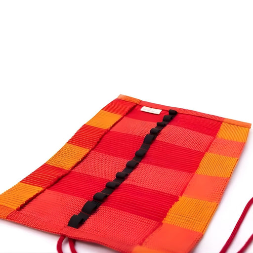 Crayon Cotton Roll-up 12 for Sticks & 12 Blocks - Red - Mercurius Australia, Available Online