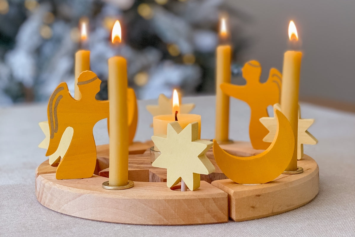 Simple Handmade Crafts for Children: Candle Decorating - Mercurius, Australia