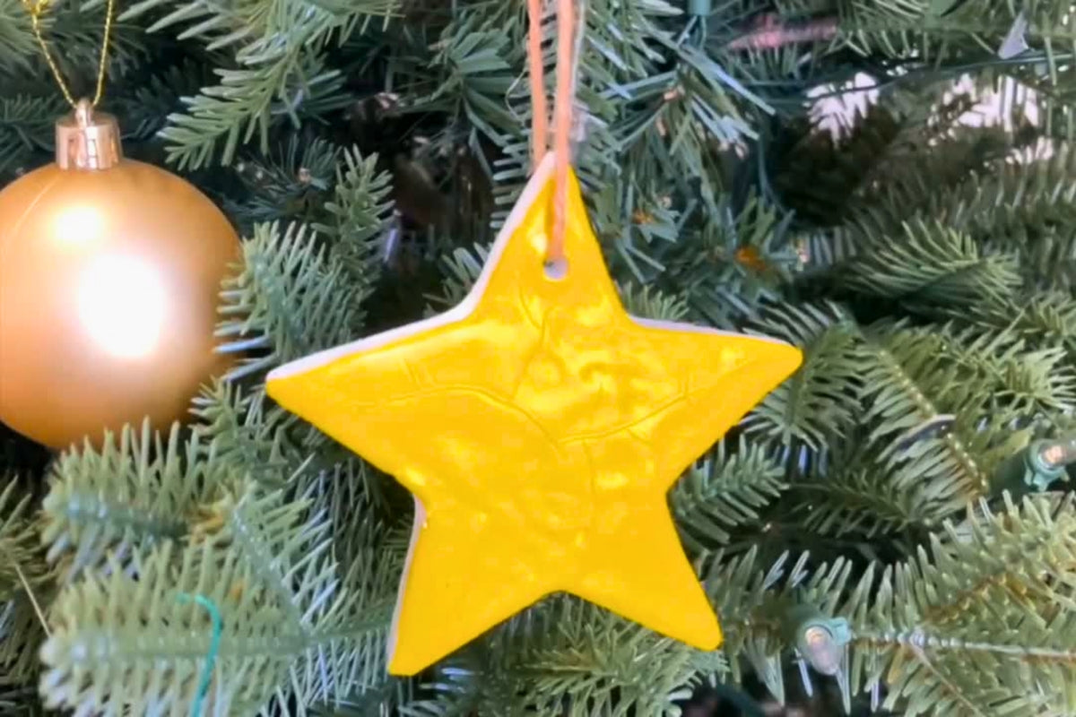 Simple Handmade Crafts for Children: Air Dried Clay Hanging Decorations - Mercurius, Australia