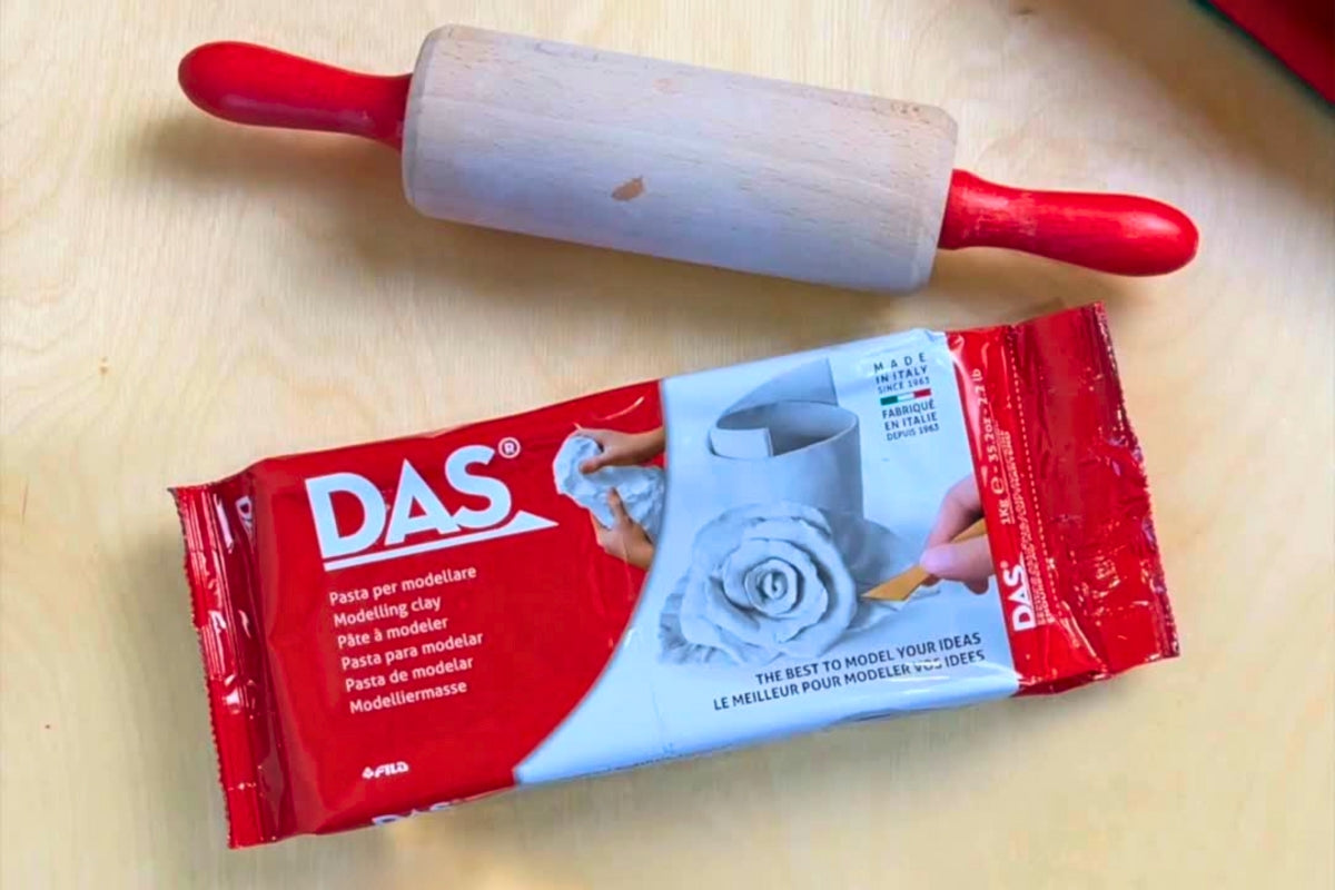 Simple Handmade Crafts for Children: Air Dried Clay Hanging Decorations - Mercurius, Australia