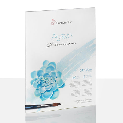 Agave Watercolour Paper Pad 290gsm - 12 sheets 24x32cm, Australia