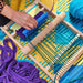 Wooden Weaving Loom Rectangle 24.5x20cm Mercurius Australia