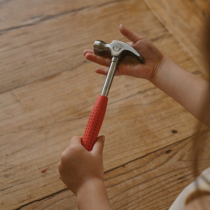 A600091 Kids at work Hammer Carpenters Small 4oz Mercurius Australia
