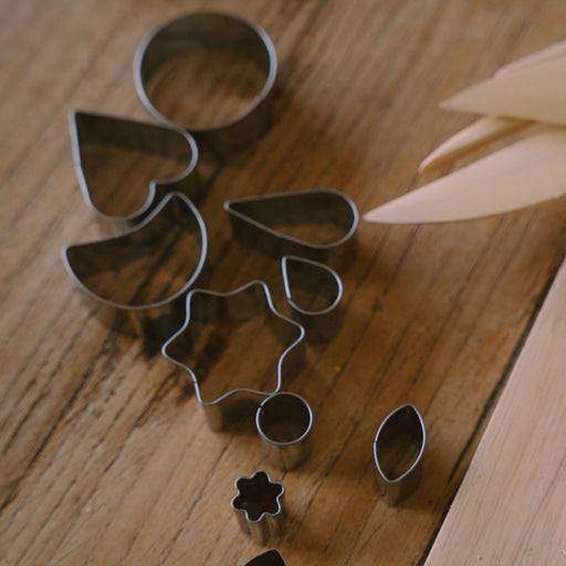 Tools Blister 12 Metal Clay Cutters - Australia