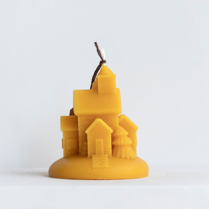 Dipam Beeswax Christmas House Candles 8x9cm, Box of 4 - Online, Australia