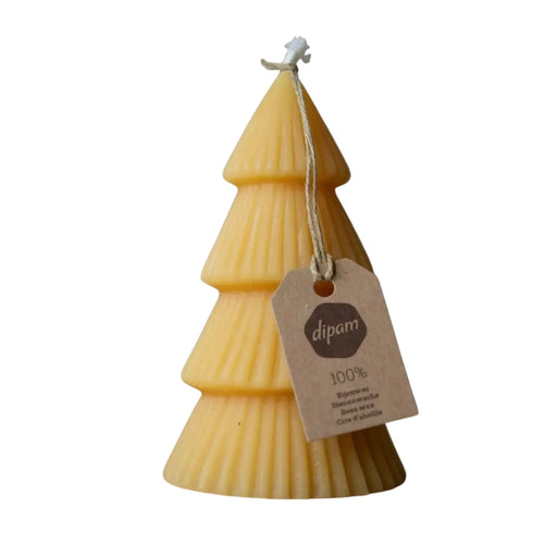 Dipam Beeswax Christmas Tree Candles 7x12, Box of 6 - Online, Australia