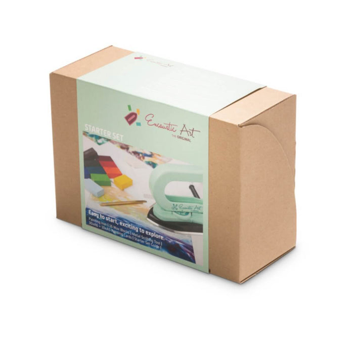 99532100 Encaustic Art Encaustic Hot Wax Art Kit - Starter pk w Iron