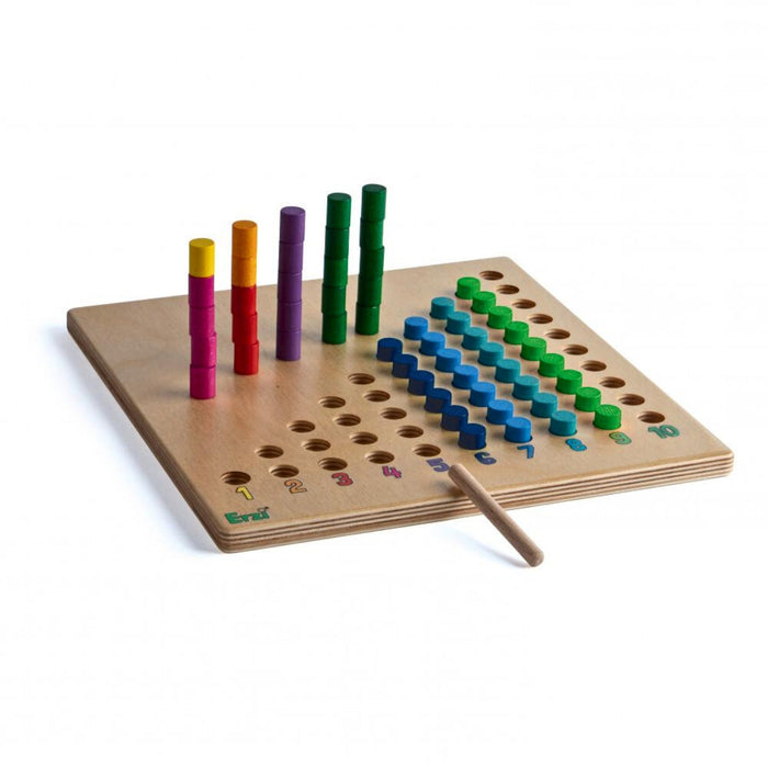 Erzi Wooden Educational Toy Small Counting Cylinders from Australia