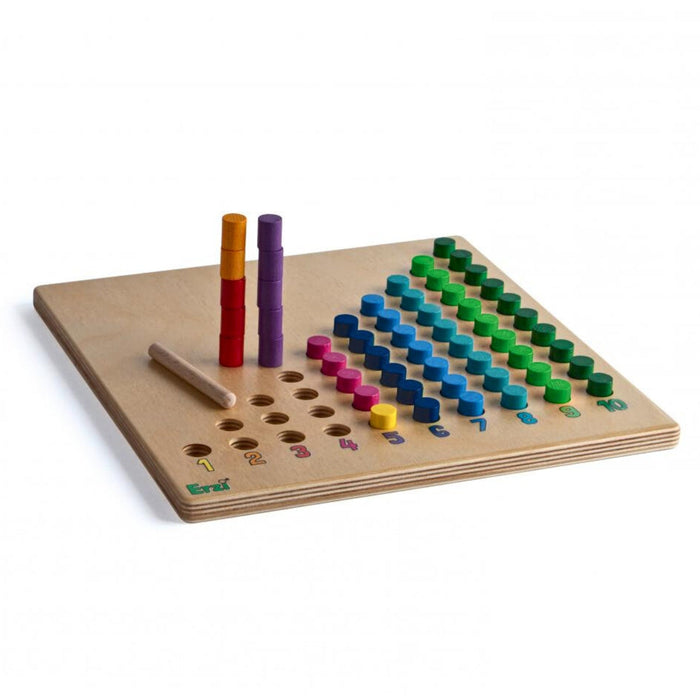 Erzi Wooden Educational Toy Small Counting Cylinders from Australia