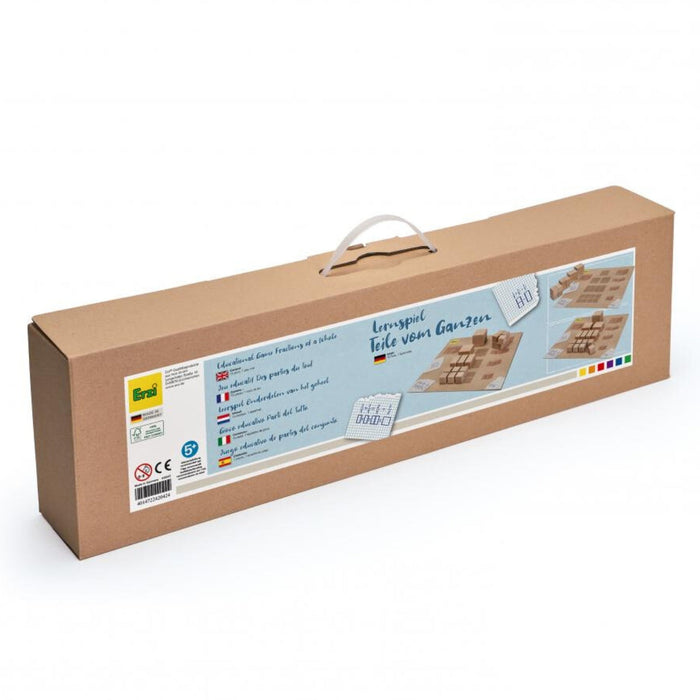 Erzi Wooden Educational Toy Fraction Blocks from Australia