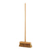 70433005 Gluckskafer Wooden Broom with Palmyra Grain for Outside Use