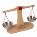 Gluckskafer Wooden Balance Scales w 5 Brass Weights 39cm - Online, Australia
