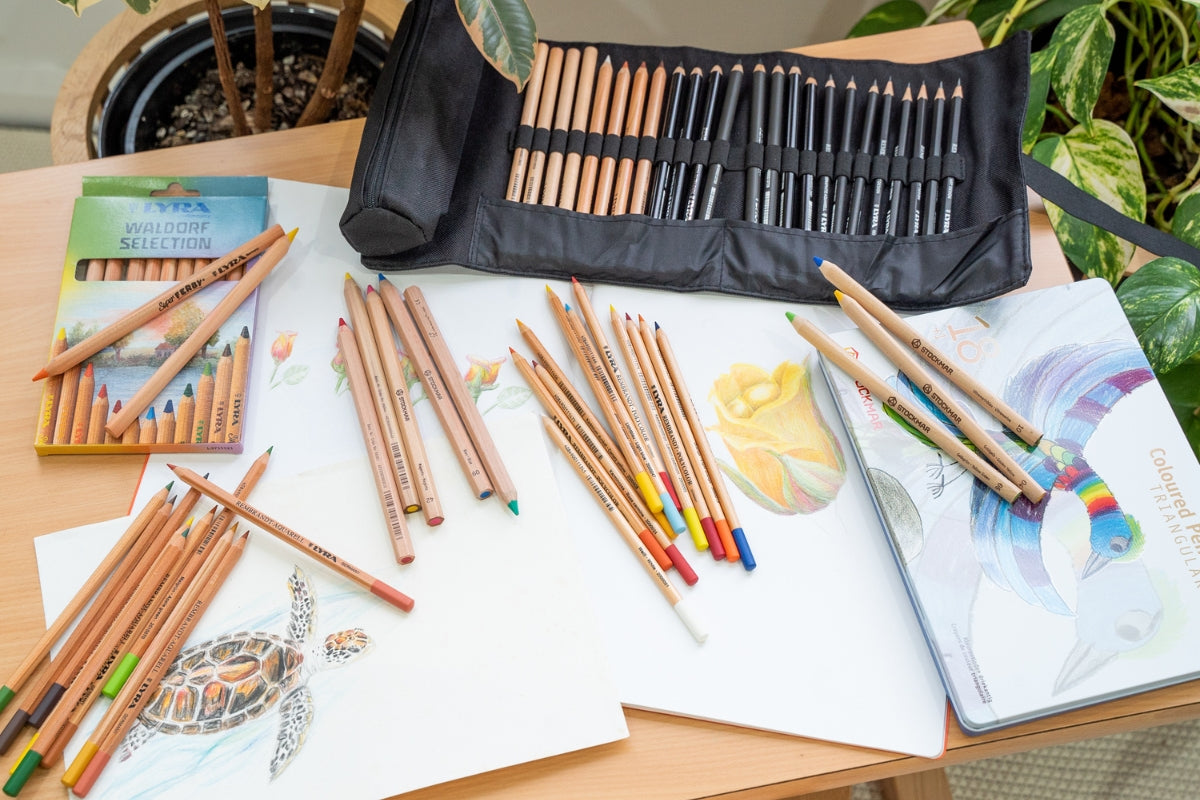 Art and Writing Pencils - Mercurius Australia 