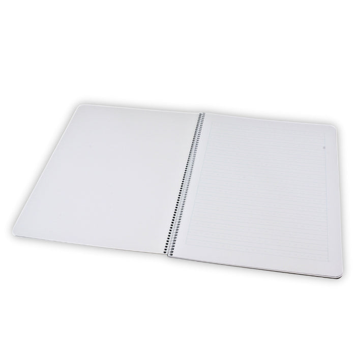 Literacy Lesson Books Portrait 24x32cm alt blank and lined pages, pk of 10 - 1cm spacing, Australia