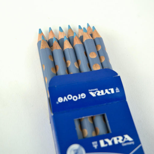 LYRA Groove Coloured Pencils - Single Colour box of 12