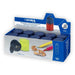 LYRA Twin-Hole Barrel Sharpener Plastic with Metal Sharpener Inside - Box of 10 - Mercurius Australia