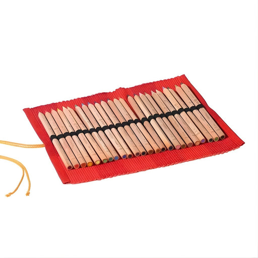 Pencil Cotton Roll-up for 24 Colour Giants - Red - Mercurius Australia, Available Online