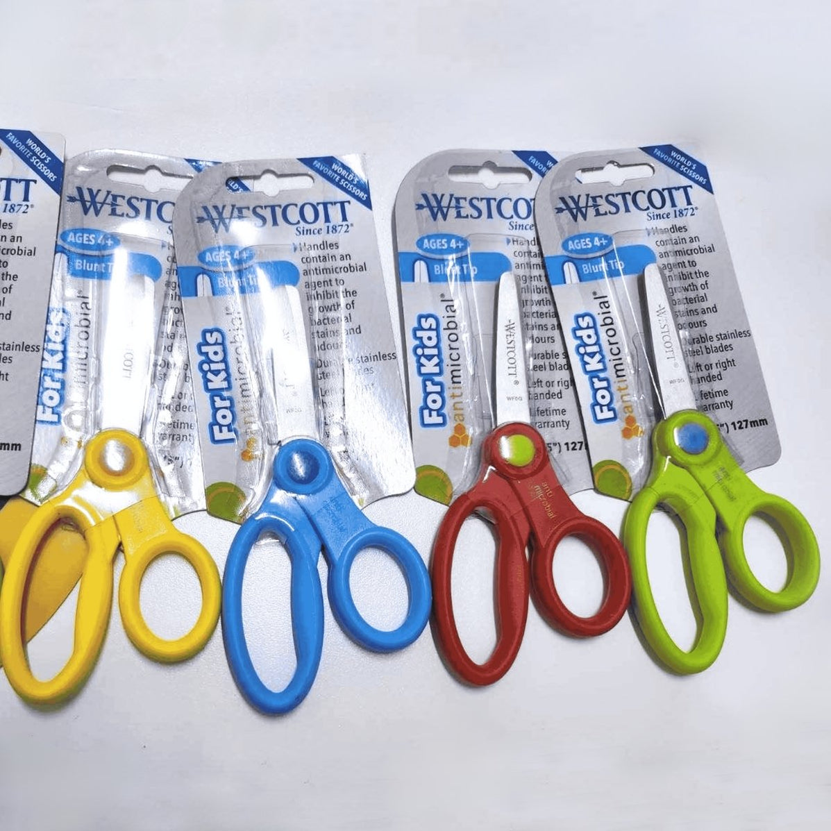 Westcott Scissors - Ergonomic Handle, Round Tip - Mercurius Australia