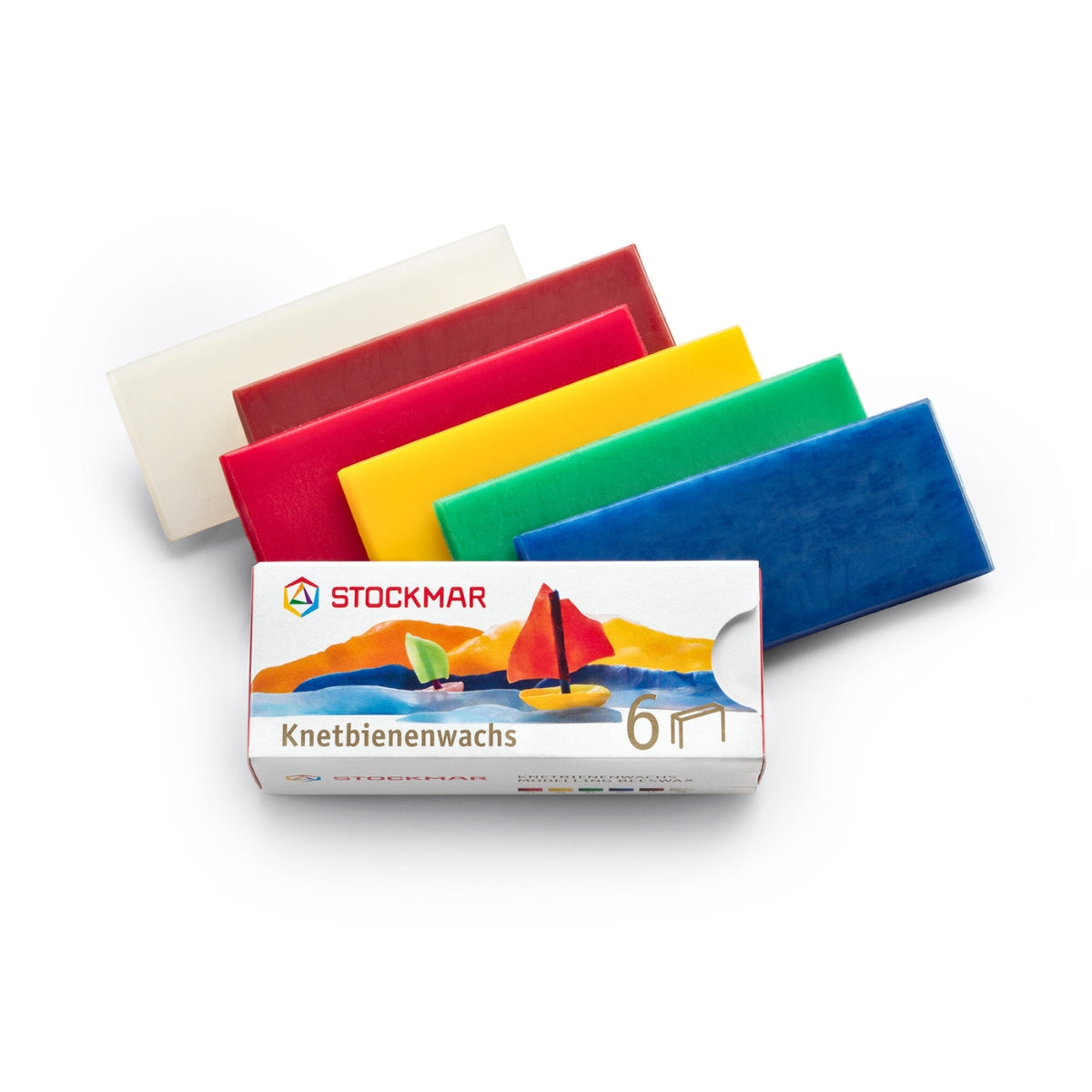 Stockmar: Bijenwasblokjes 12 kleuren in doos – Pim’s Olifant webshop