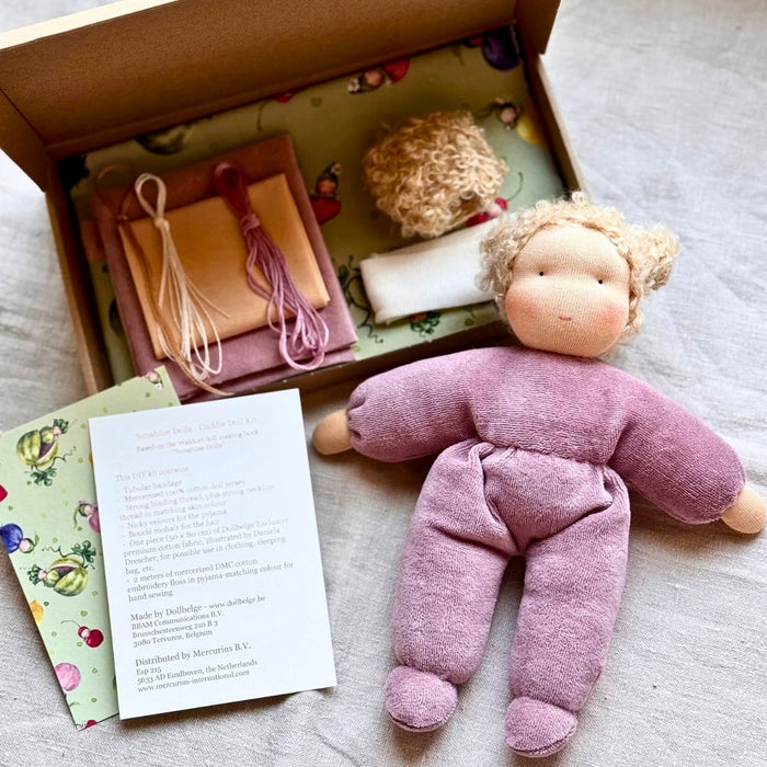 Sunshine Waldorf Doll Making Kit - Dusty Rose - Mercurius Australia, Online