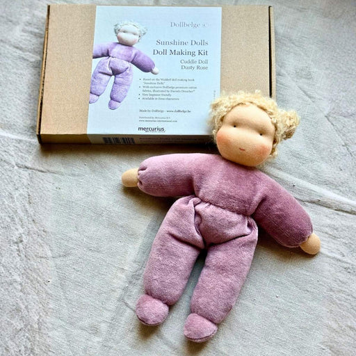 Sunshine Waldorf Doll Making Kit - Dusty Rose - Mercurius Australia, Online