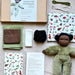 Sunshine Waldorf Doll Making Kit - Moss Green - Mercurius Australia, Online
