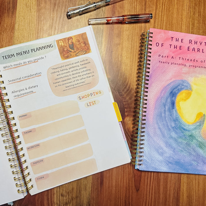 Waldorf Three-Book Planner Set A4 - The Rhythms of the Early Years - 2027 - Australia