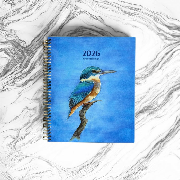 Waldorf Teacher Planner - Kingfisher Design - 2026 Diary, Australia