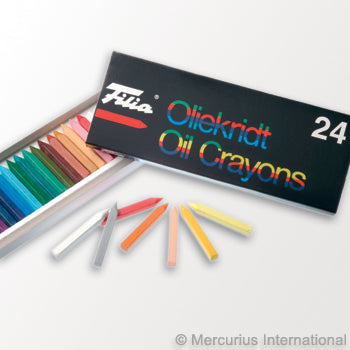 20725324 Filia 24 Assorted Oil Crayons