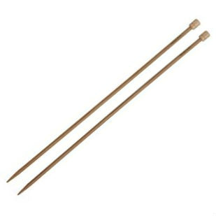 35320002 Knitting Needles Bamboo 25cm long 5 mm