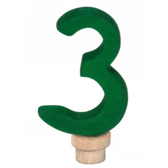 Gluckskafer Wooden Birthday Number Individual Numbers — Mercurius