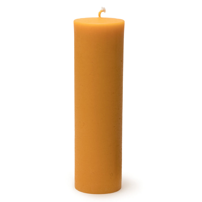 95103317 Dipam Beeswax Pillar Candle 27x7.8cm Burn Time 118hrs each STS3