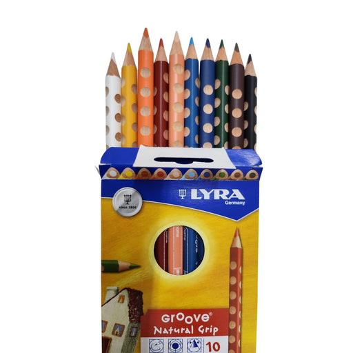 213811100 Lyra Groove Coloured Pencils- 10 Pencil pack 3811100