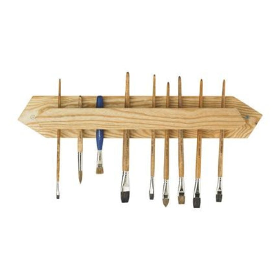 Drying and Storage Rack for Paint Brushes Holds 15-20 brushes — Mercurius