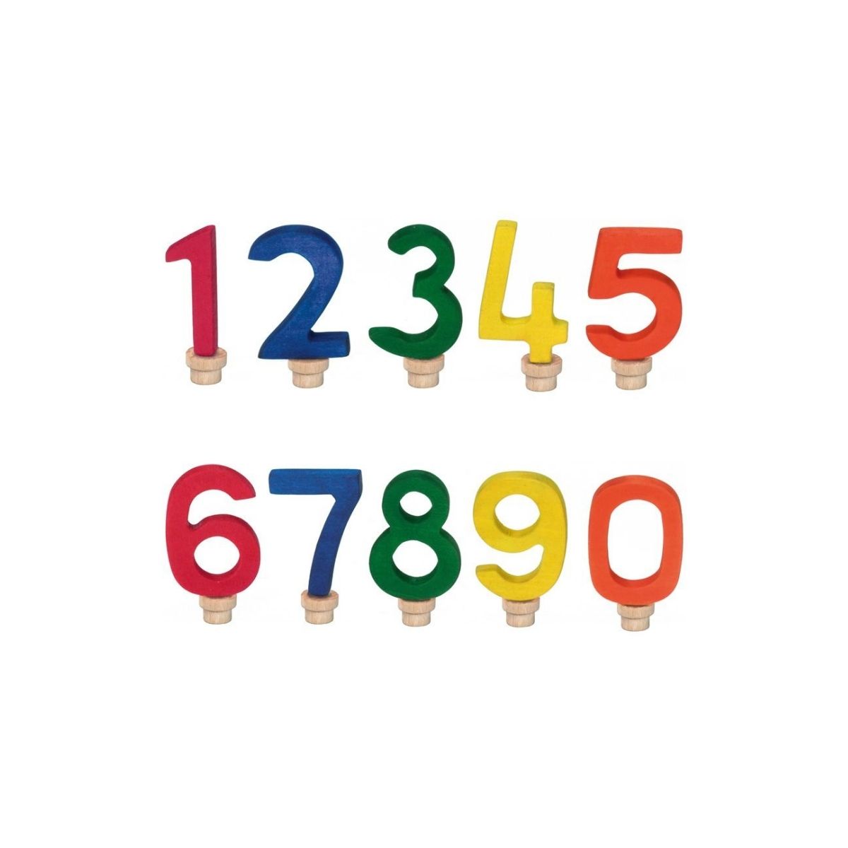 Gluckskafer Wooden Birthday Number Individual Numbers — Mercurius