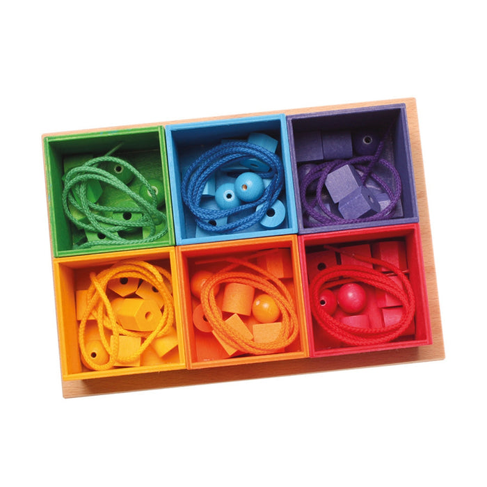 Grimm's Rainbow Sorting Boxes Small - Mercurius Australia