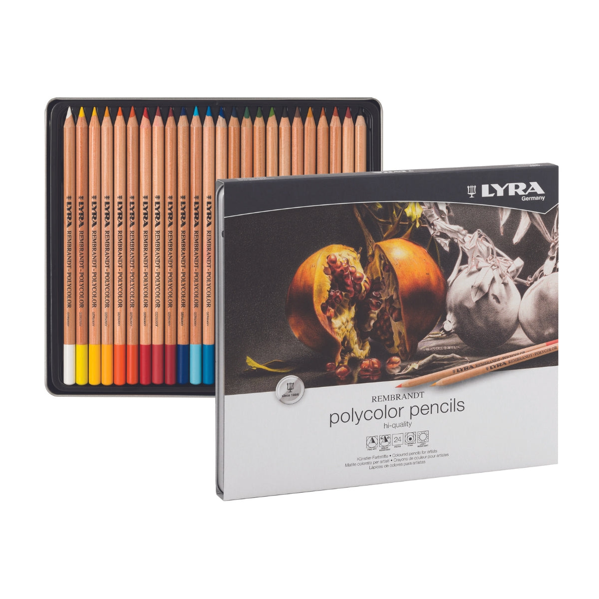 Poly Color 24 LYRA Rembrandt Polycolor in Australia in Australia — Mercurius
