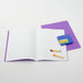 5120515 Medium Lesson Book Portrait 24x32cm 10 pk Purple