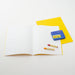 5120512 Medium Lesson Book Portrait 24x32cm 10 pk Yellow