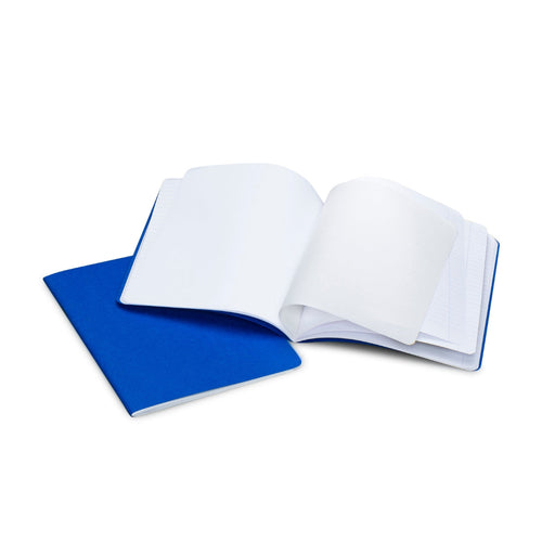 15110203 Middle School Lesson Book A4 21x297cm 2pgs Lined 8mm 1pg blank 48pg blue pk of 10