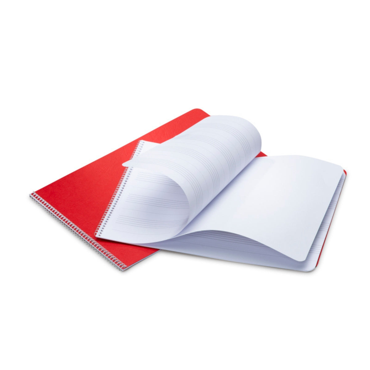 Music Notation Book 30x21cm landscape 1x1 Spiral bound pk of 10 — Mercurius