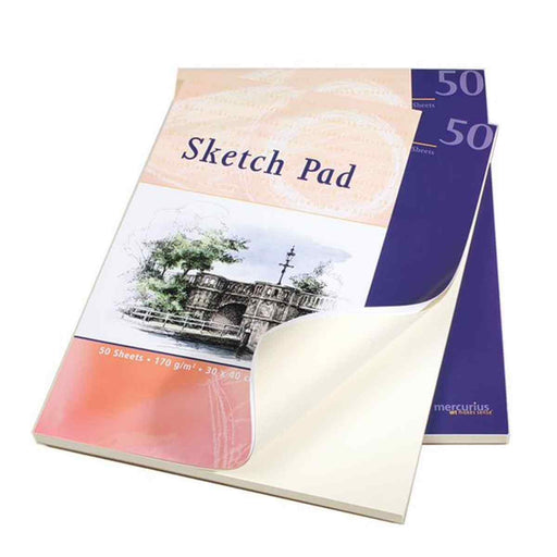 10311100 Sketching  Painting Pad 170gsm 30x40cm 50 sheets