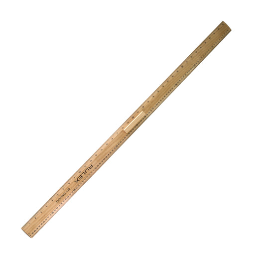 JS-0366090 Wooden Blackboard Ruler w Handle - 1 meter long