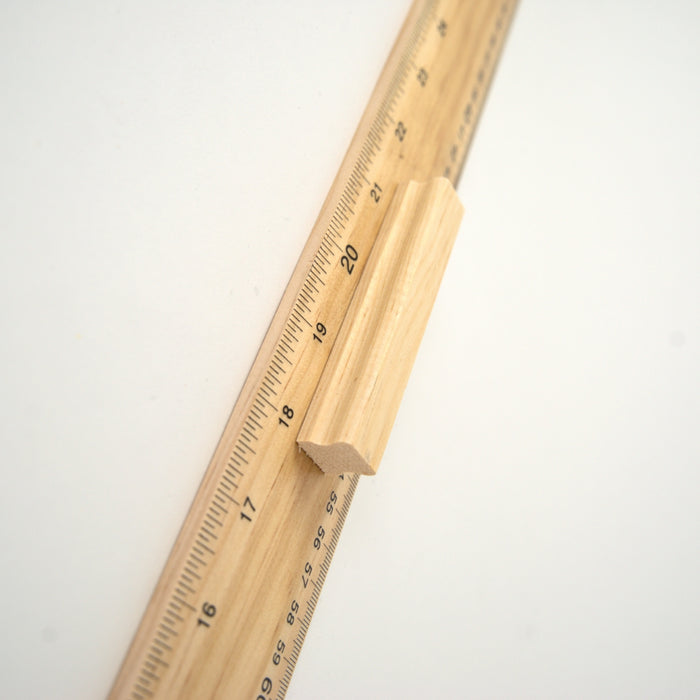 Wooden Blackboard Ruler w Handle - 1 meter long — Mercurius